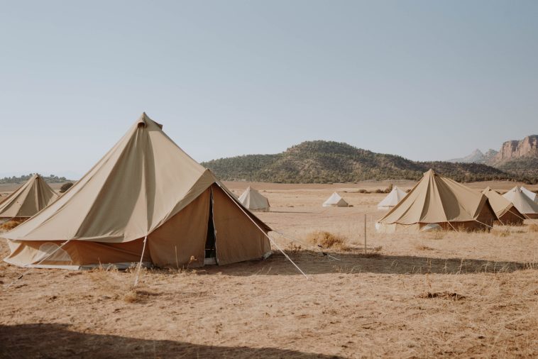 Camping in Summer