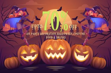 Save Up To 70% with the Halloween Flash Sale