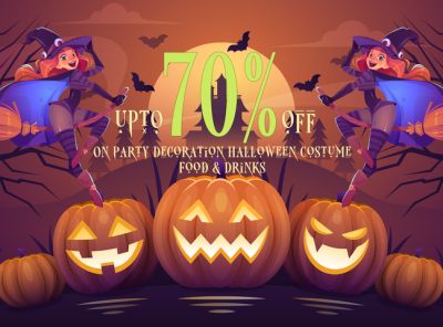Save Up To 70% with the Halloween Flash Sale
