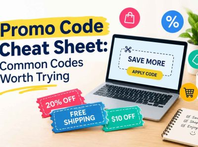 Promo Code Cheat Sheet: WELCOME10, SAVE10, FREESHIP & More Codes Worth Trying