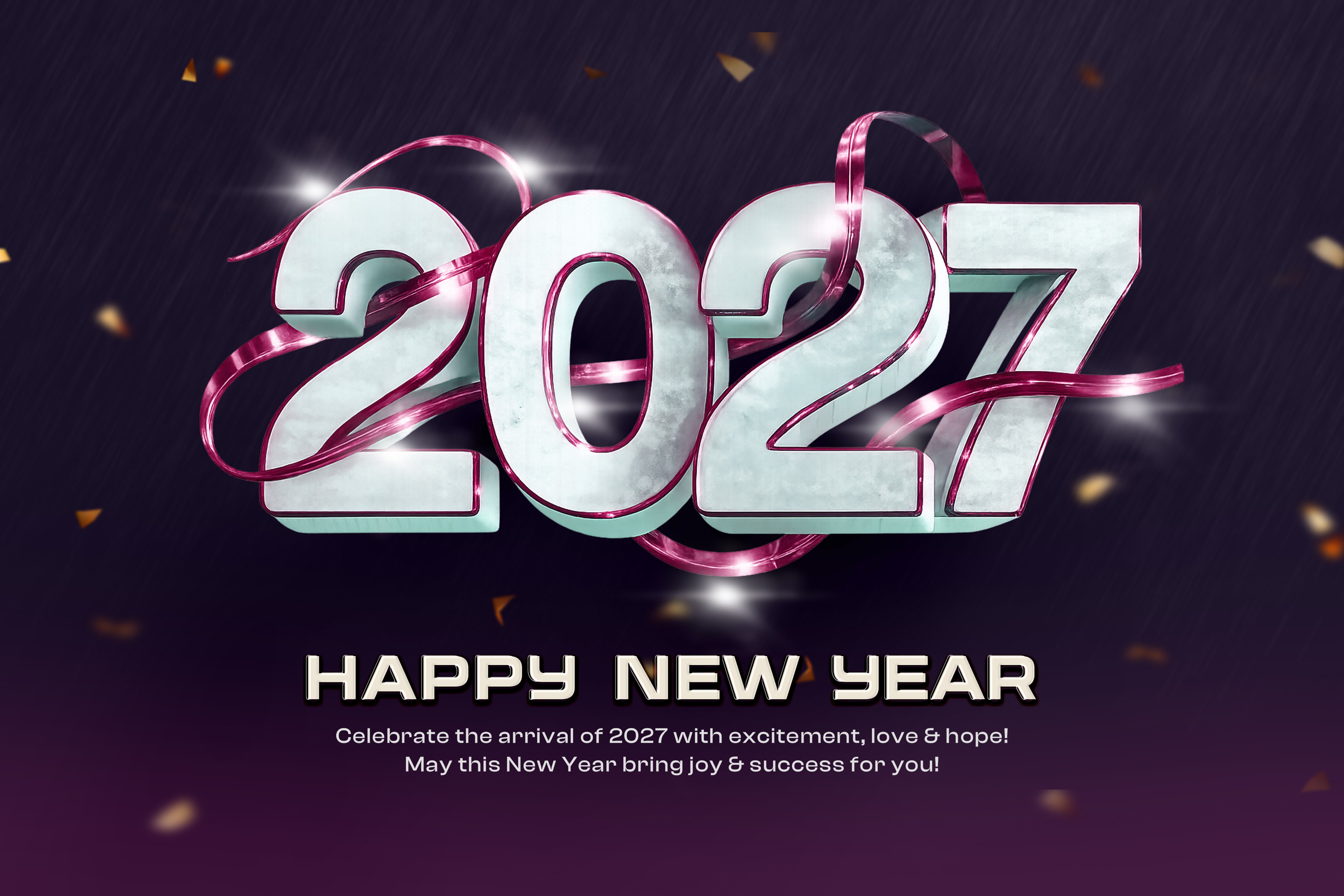 New Year's Resolutions Sales 2027