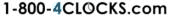 1-800-4CLOCKS Coupon 1-800-4CLOCKS Coupon